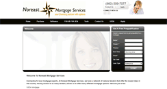 Desktop Screenshot of noreastmortgageservices.com